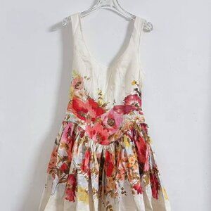 Zimmerman Peach Floral Dress